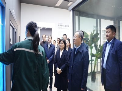 省工信廳總工程師、二級(jí)巡視員孫京軍一行 蒞臨卓越精工調(diào)研指導(dǎo)