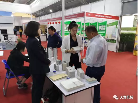 陽春三月，天意機(jī)械亮相2019年越南河內(nèi)建材展